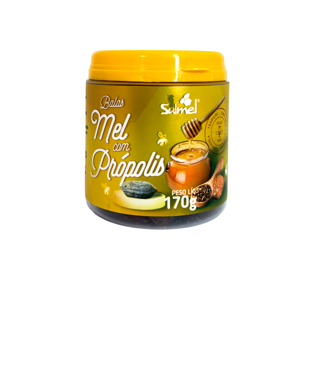 Bala de Mel com Própolis 170g