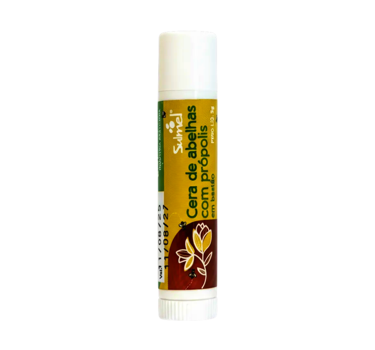 Batom de Cera de abelha com Extrato de Própolis