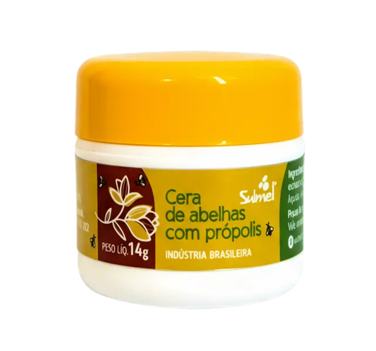 Pomada de Cera de abelha com Extrato de Própolis