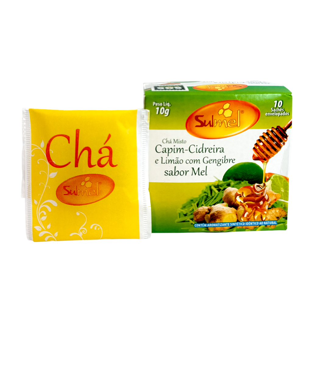 Chá de Mel com Cidreira, Limão e Gengibre