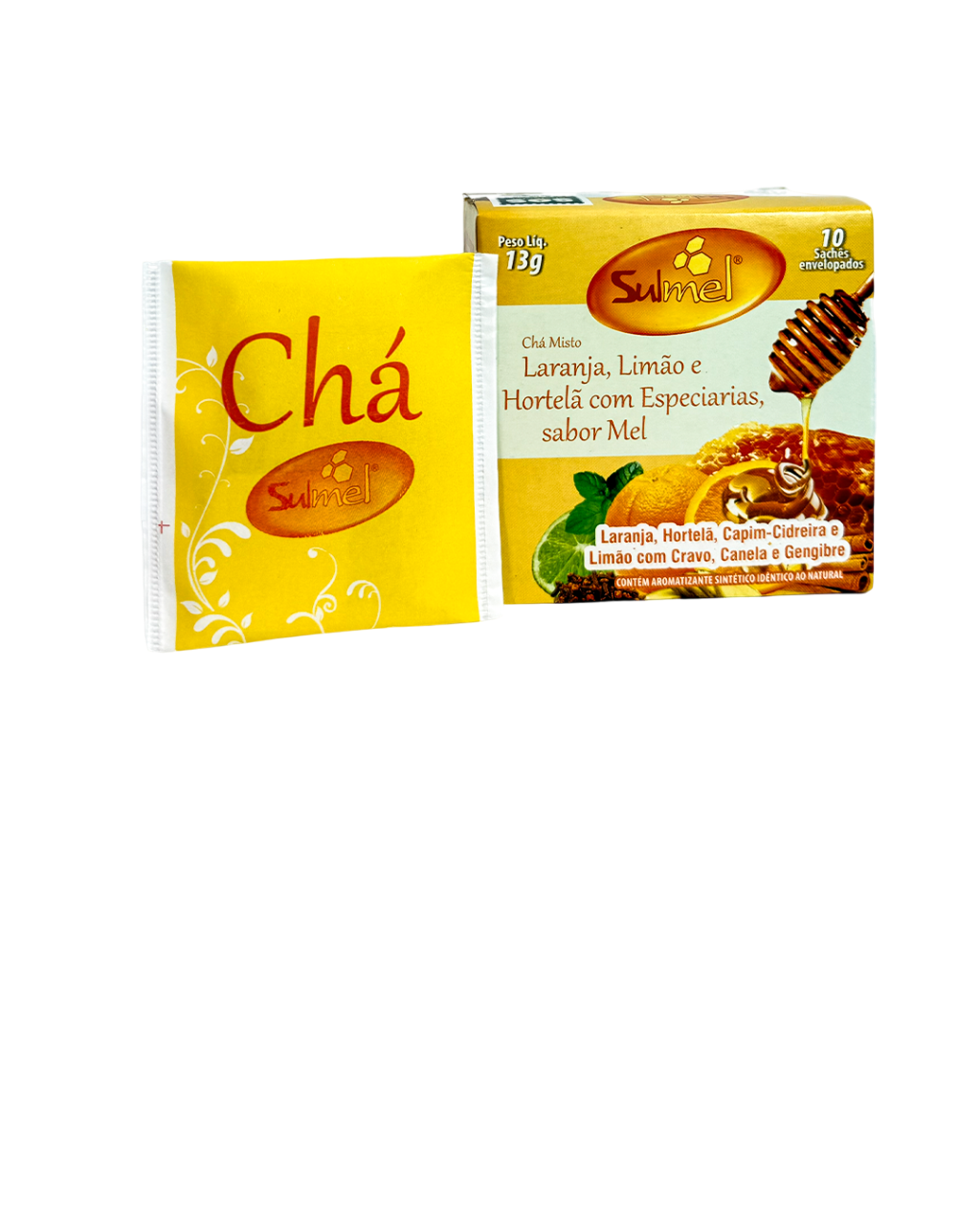 Chá de Mel com Laranja e Especiarias